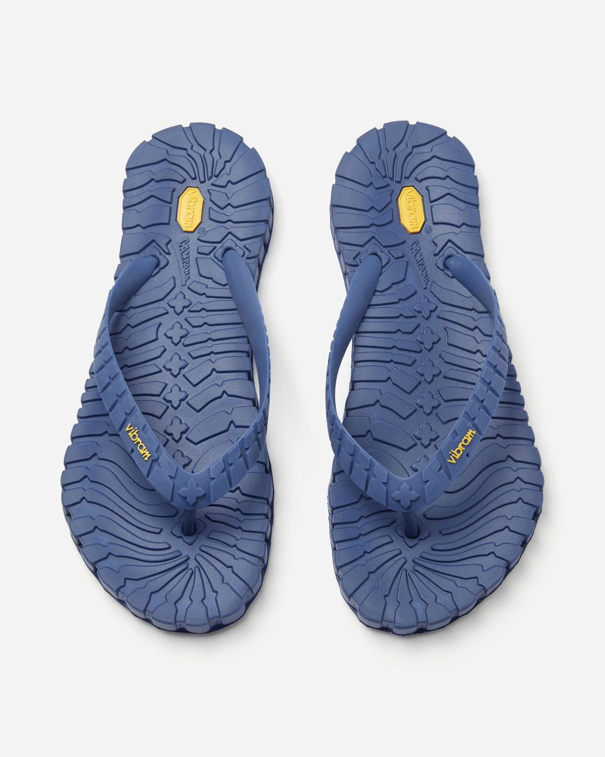 VIRBAM - Tropical Carrarmato Functional Flip Flop Slippers (Blue)