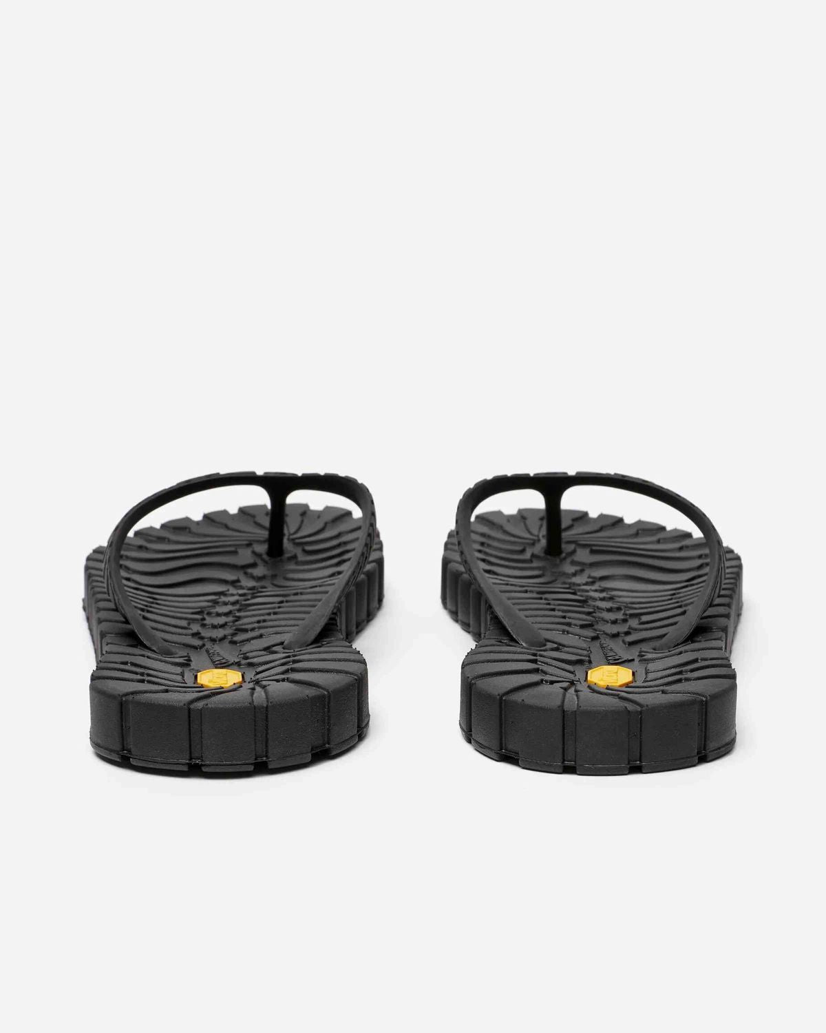 VIRBAM - Tropical Carrarmato Functional Flip Flop Slippers (Black)