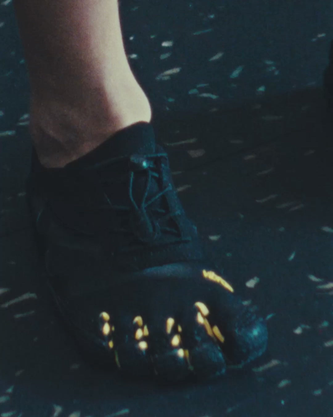 VIBRAM - 男裝五指鞋KSO EVO 城市戶外越野跑鞋(黑色/黃色