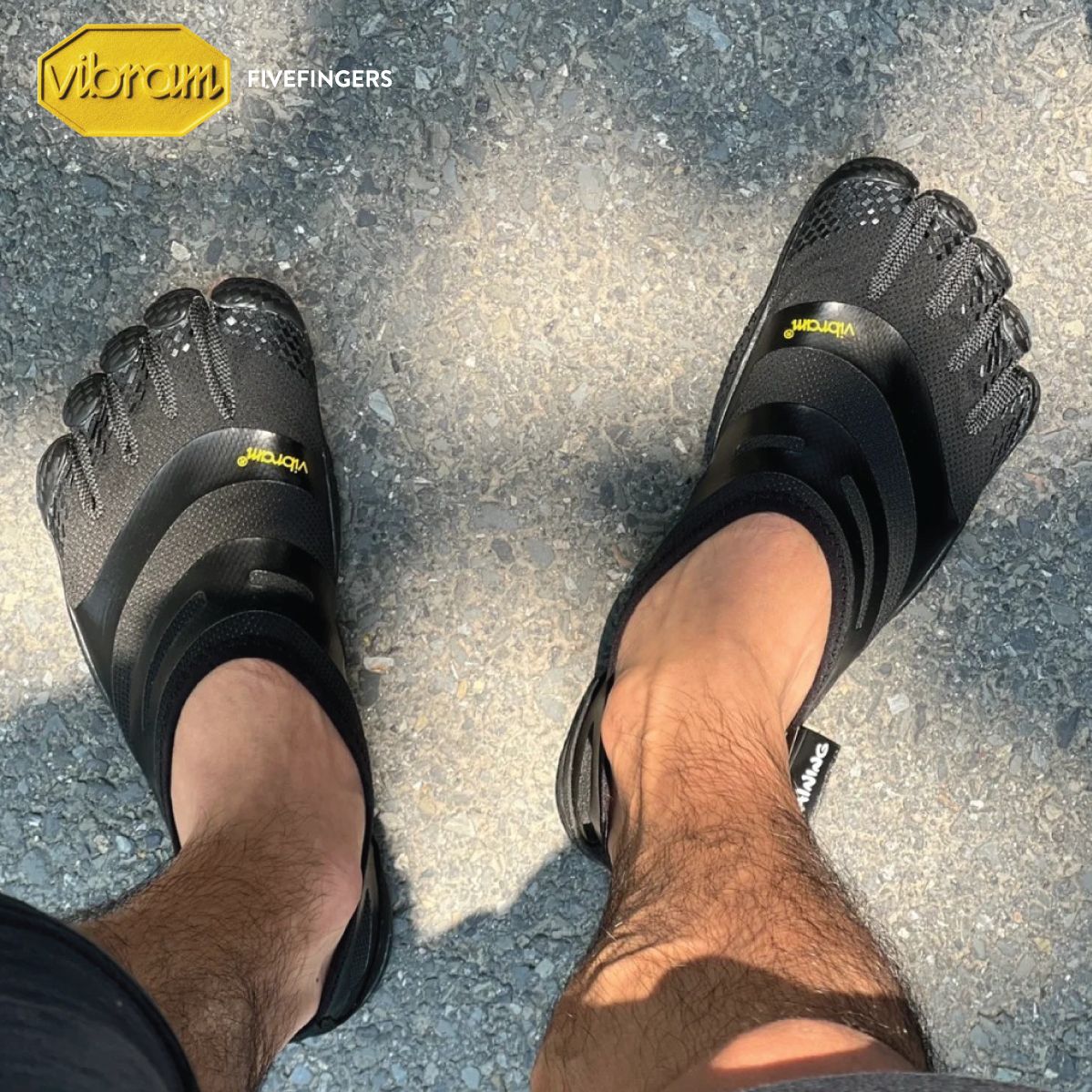 VIBRAM - 男裝五指鞋 EL-X 健身訓練戶外輕便五指鞋 (黑色)