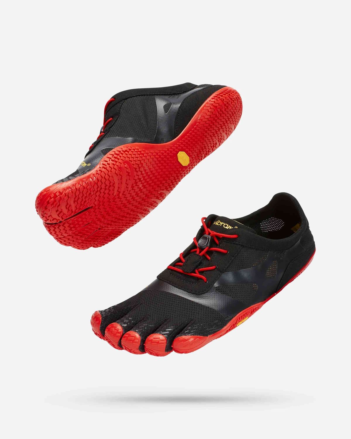 VIBRAM - 男裝五指鞋 KSO EVO 城市戶外越野跑鞋 (黑 / 紅色)