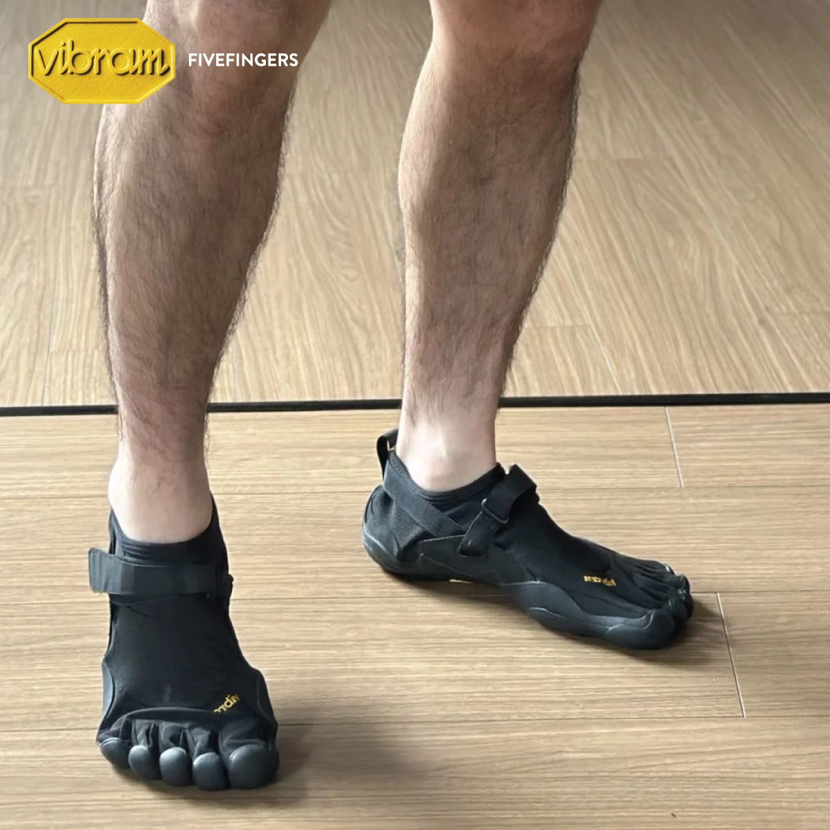 VIBRAM - 男裝五指鞋 KSO 室水外訓練健身經典五指鞋 (黑色)