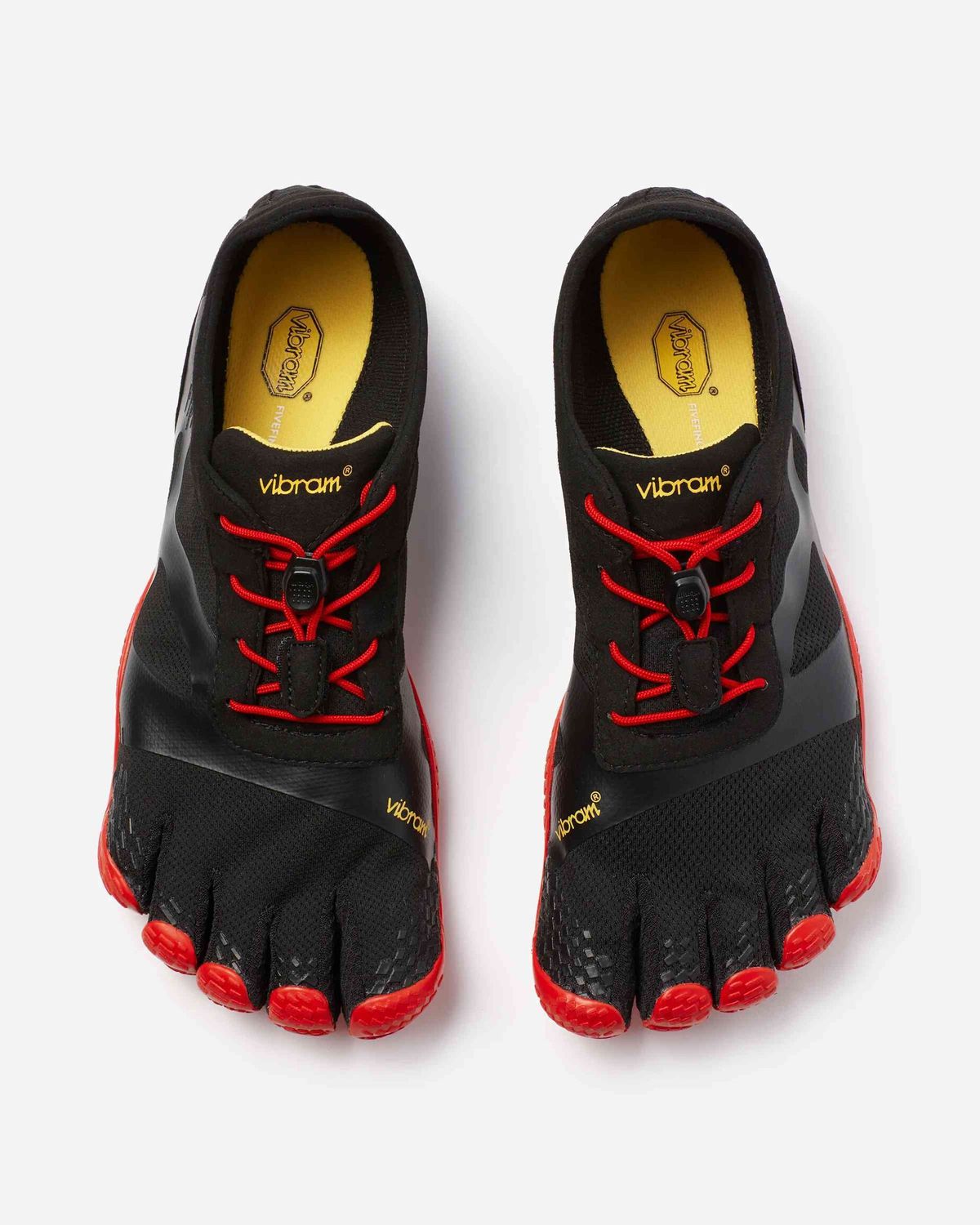 VIBRAM - 男裝五指鞋 KSO EVO 城市戶外越野跑鞋 (黑 / 紅色)