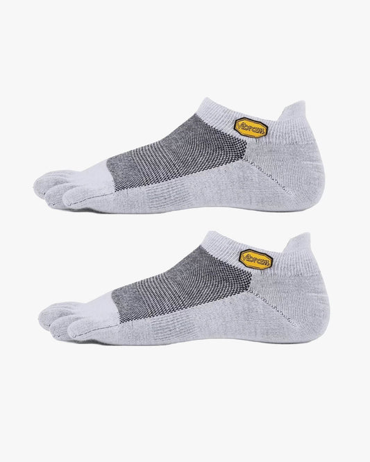 VIBRAM - 2X 短筒五指襪 (淺灰色) 兩對裝